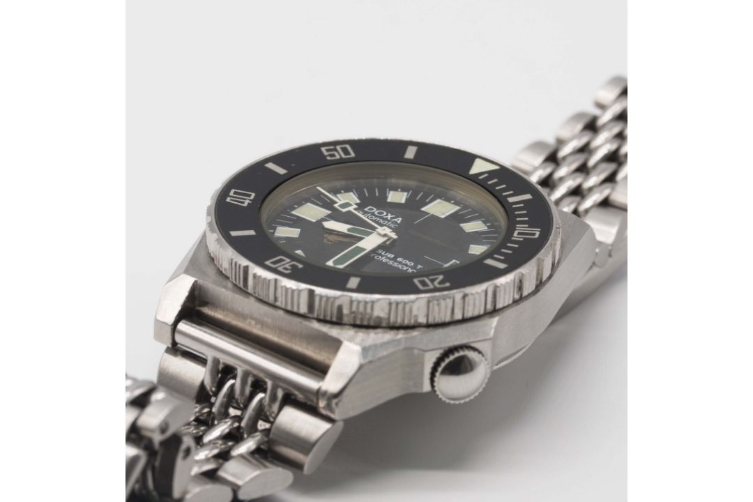 A RARE GENTLEMAN'S STAINLESS STEEL DOXA SPIROTECHNIQUE SUB 600T PROFESSIONAL AUTOMATIC DIVERS - Image 4 of 12