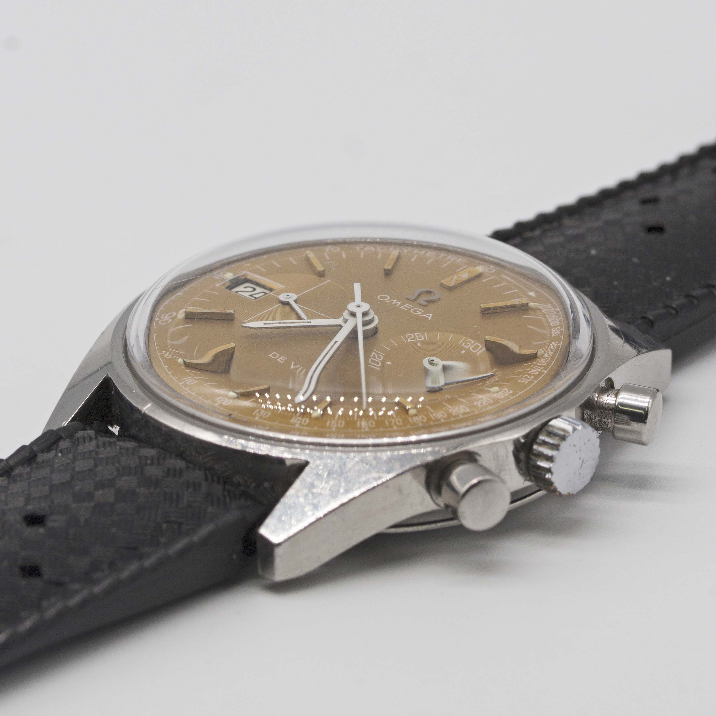A GENTLEMAN'S STAINLESS STEEL OMEGA DE VILLE DATO CHRONOGRAPH WRIST WATCH CIRCA 1970, REF. 146.017 - Image 3 of 10