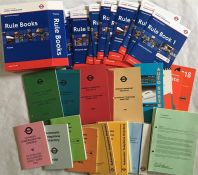 A boxed set of London Underground RULE BOOKS containing all 10 books plus contents and briefing