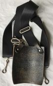 London Transport bus conductor's WEBBING HARNESS for a Gibson ticket machine. A complete item with