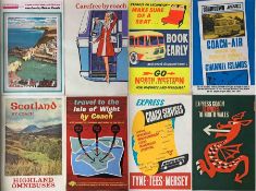 Selection (8) of 1950s/60s COACH POSTERS, all double-crown size (20