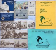 Selection of 1924 British Empire Exhibition, Wembley items comprising the Daily News Souvenir