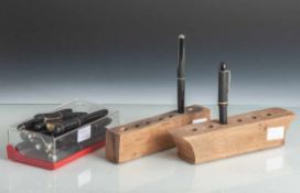 Konvolut alter Füllfederhalter/Kolbenfüller, versch. Marken, etc., insgesamt 20 Stück.