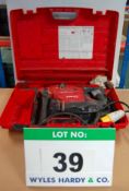 A HILTI TE 56 110V Heavy Duty SDS Drill/Breaker (As Photographed)