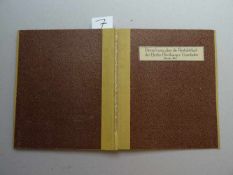 Eisenbahn.-4 Schriften in 1 Bd. Berlin, 1842. Mit 1 großen mehrf. gefalt. Karte (135 x 41,5 cm). 4°.