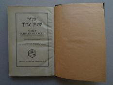 Judaica.- Ganzfried, S.Kizzur Schulchan Aruch. Mit Punktation versehen. Ins Deutsche übertragen