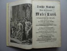 Kunst.- Sandrart, J.v.Teutsche Academie der Bau- Bildhauer- und Maler Kunst, worinn die Regeln und