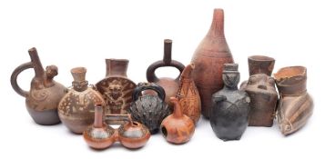 A collection of twelve Pre-Columbian and other artefacts,