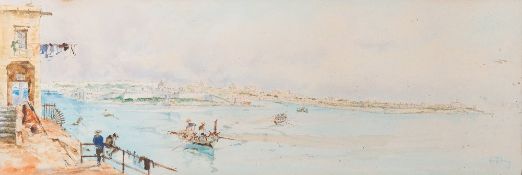 Godfrey [early 20th Century]- Views of Valletta and the Maltese Coast,:- a group of five,