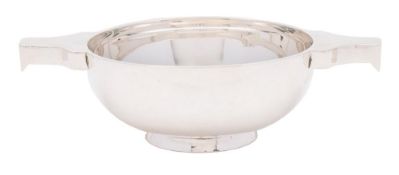 A George V Scottish silver quaich, maker Wilson & Sharp, Edinburgh,