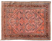 A Hamadan rug:,