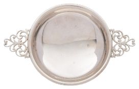 A George V silver quaich, maker Richard Burbridge, Birmingham, 1928: of traditional design,
