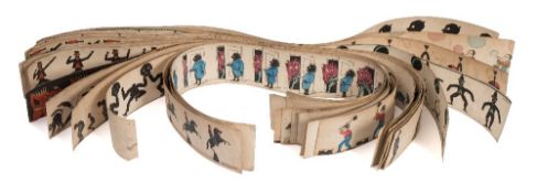 A collection of late 19th/early 20th century zoetrope cards:,