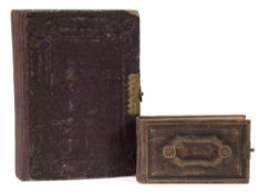 Carte de Visite : containing numerous 'miniature' photographic portraits, org.