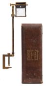 Camera Lucida : brass body, prism and clamp,