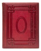 Photograph Album : containing cabinet photographs neatly mounted on illuminated leaves,
