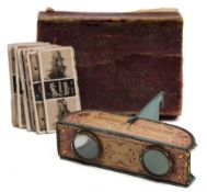 A tinplate 'Imperial Stereoscope' by Stollwerck Brothers, Cologne,