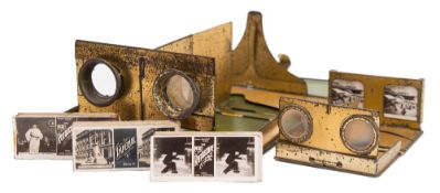 A tinplate 'Pocket Rotoscope' by The Rotary photographic Co, Ltd, London:,
