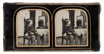 Outdoor Stereoscopic Ambrotype:,