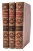 BUTLER, Samuel - Hudibras : 3 vols, Volume three is 'Notes', 4 engraved plates,
