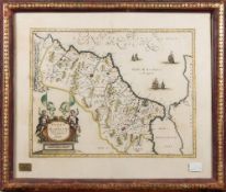 ORTELIUS, Abraham - Fezzae et Marocchi Regna Africae Celeberrima : [ Morocco ], hand coloured map,