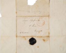 LAWRENCE, Sir Thomas ( 1769-1830) Artist : 4 page ALs, to Dr Robert Bevan, dated July 3, 1829.