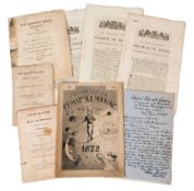 EPHEMERA : 2 Acts of Parliament, The Modern Midas, etc.