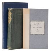 FAIRHOLT, F. W - Tobacco : its History and Associations : ... etc, org. pictorial cloth, 8vo, 1859.