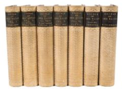 ELIOT, George - Novels : cont. half gilt vellum, 8vo, William Blackwood, n.d.