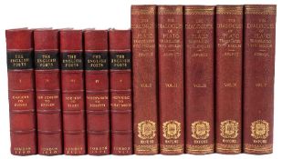 JOWETT, B - The Dialogues of Plato : 5 vols, org. quarter morocco, tall 8vo, Oxford, 1892.