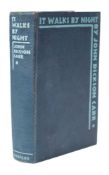 CARR, John Dickson - It Walks By Night : org. cloth (no jacket), 8vo, Harper, first ed, 1930.