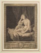 PRINTS : Cupidon ou L'Amour, La Vertu Irresque, Arion sauve par un dauphin, 3 copper engravings,