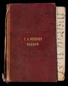 MANUSCRIPT COOKERY BOOK : kept by C. E. Westoby of Barrow, cont.