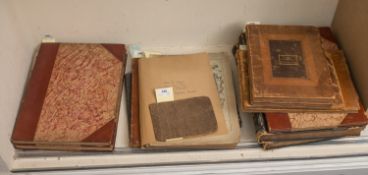 MANUSCRIPT MUSIC : Basso Continue Corelli - 2 vols, cont. panelled calf, 4to, n.d.