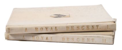 SHARPE, Thomasin Elizabeth - A Royal Descent; Other Pedigrees and Memorials : 2 vols,