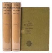 EWING, Major John - The Royal Scots 1914-1919 : 2 vols, cloth in d/ws, illust, 8vo, 1925.