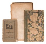 CHAPBOOK : The Little Fisherman and Shepherd Boy, original wrappers, woodcuts, Evans & Sons, London,