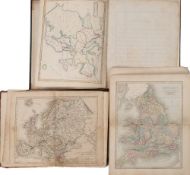 PAYNE, Frances - An Atlas of Europe with short descriptions : 13 maps in manuscript,