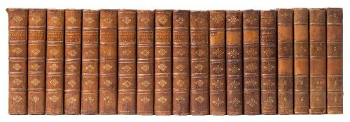 BINDINGS : Smolletts History of England - eleven volumes and four continuation, cont.