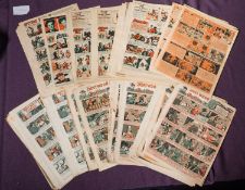 COMICS : A group of 100 comics 'Comet' and 'Sun' 1948-50 including duplicates.
