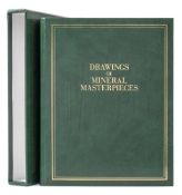 EQUIT, Eberhard - Drawings of Mineral Masterpieces : wonderful colour plates, full calf in slipcase,