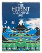 TOLKIEN, J. R.R - The Hobbit Calendar 1976 : With 5 Harry Potter books.