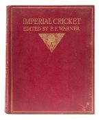WARNER, P. F [edit] - Imperial Cricket : well illustrated, org.