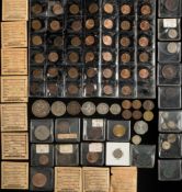 A mixed collection of British coinage: including Victoria crown 1896, 20th century farthings etc.