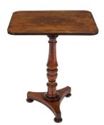 By Gillows, Lancaster - An early 19th Century rosewood rectangular occasional table:,