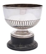 A Victorian silver rose bowl, maker William Hutton & Sons Ltd,