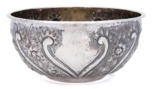 WITHDRAWN FROM SALE A George IV silver bowl, maker WE possibly William Eley II, London,