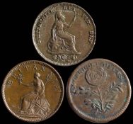 George III high grade farthing: 1806,