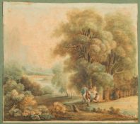 British School 18/19th Century- A group of eight various watercolours.