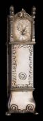 A Continental silver novelty box, bears import marks for Chester,